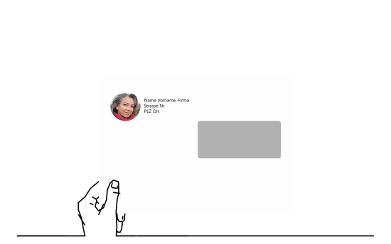 Kuvert C5 4-farbig Kuvert C5 4-farbig