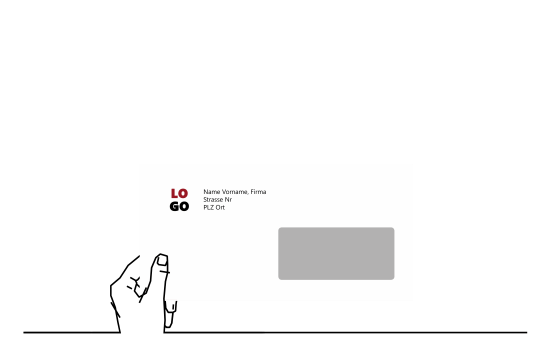 Kuvert C6/5 2-farbig