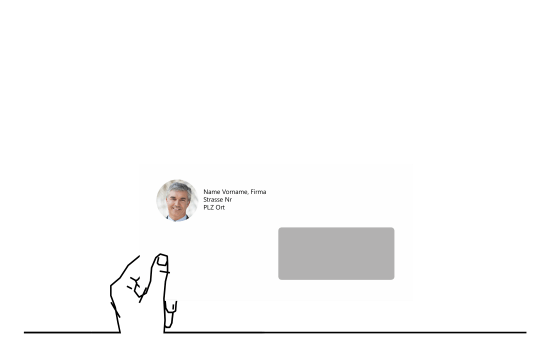 Kuvert C6/5 4-farbig 